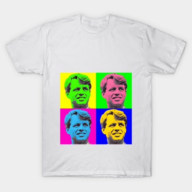 Pop Art - Robert F Kennedy T-Shirt by Naves